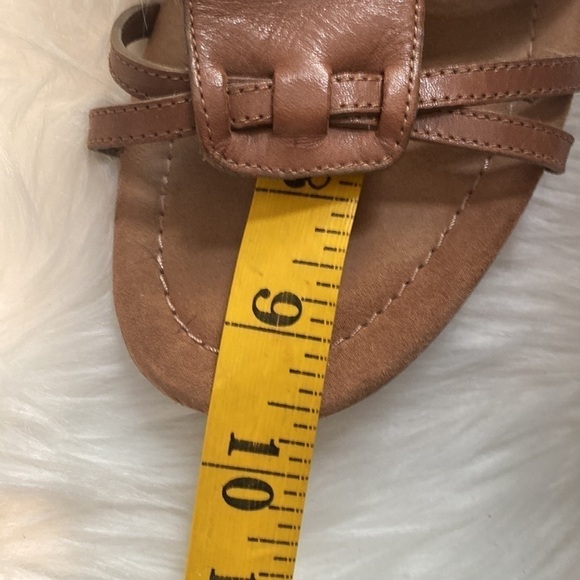 Nine West sz 7-7.5 Cork wedge shoe - Picture 7 of 7